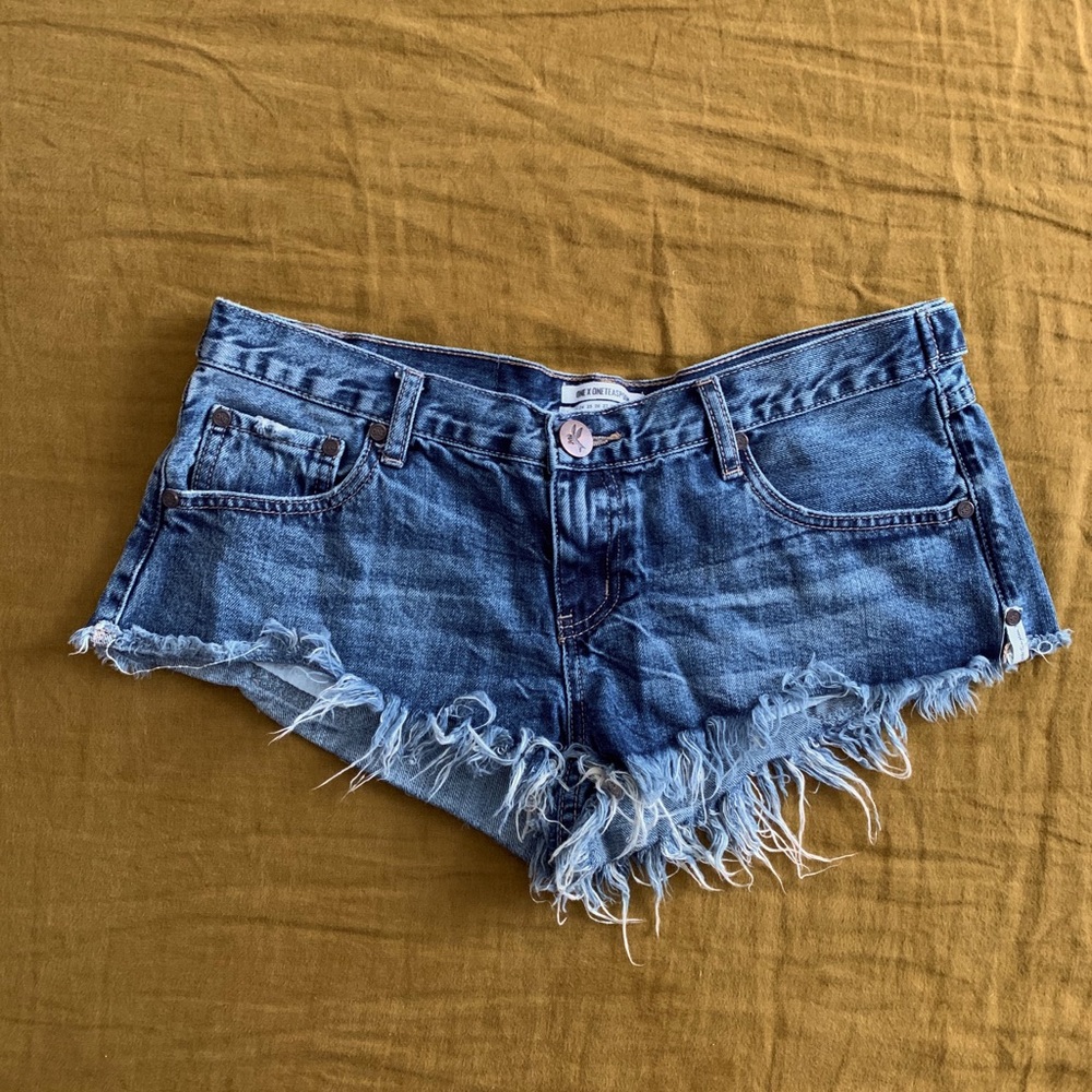 ONE teaspoon No. 2’s denim shorts